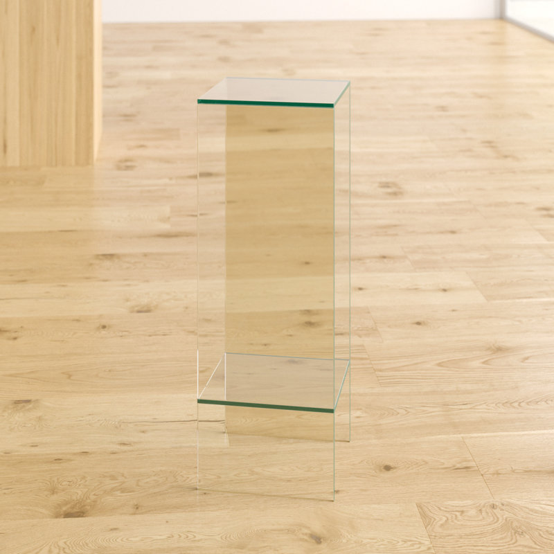Matterson Plant Stand, Clear, 56cm H x 25cm L x 25cm D
