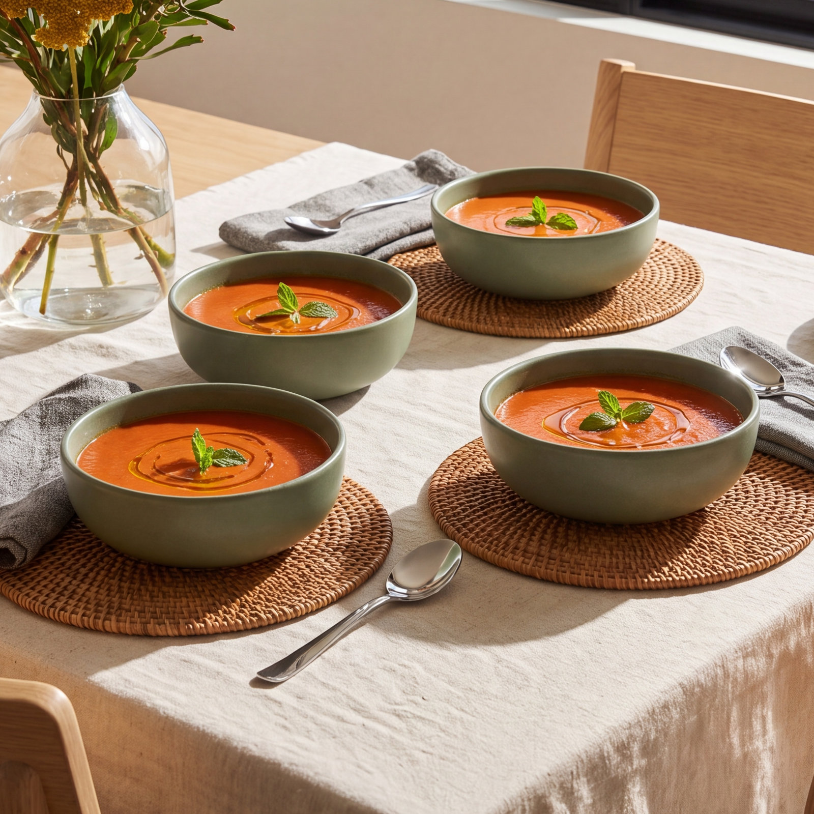 Leonella Stoneware Dessert Bowl
