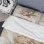 Blooming Beige Floral Design III - Floral & Botanical Duvet Cover Set-1436789360
