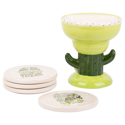 Ceramic Round 4 Piece Set
