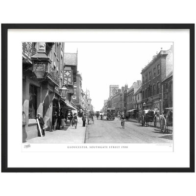 Gloucester, Southgate Street 1900 by Francis Frith - Single Picture Frame Print