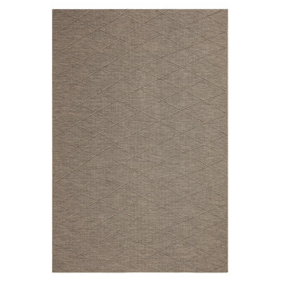 Mila Mink Machine Washable Non-Slip Based Decorative Kilim Carpet