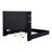 Stoehr Upholstered Queen Flame Visualizer Bed Black -1802398008-1802398009