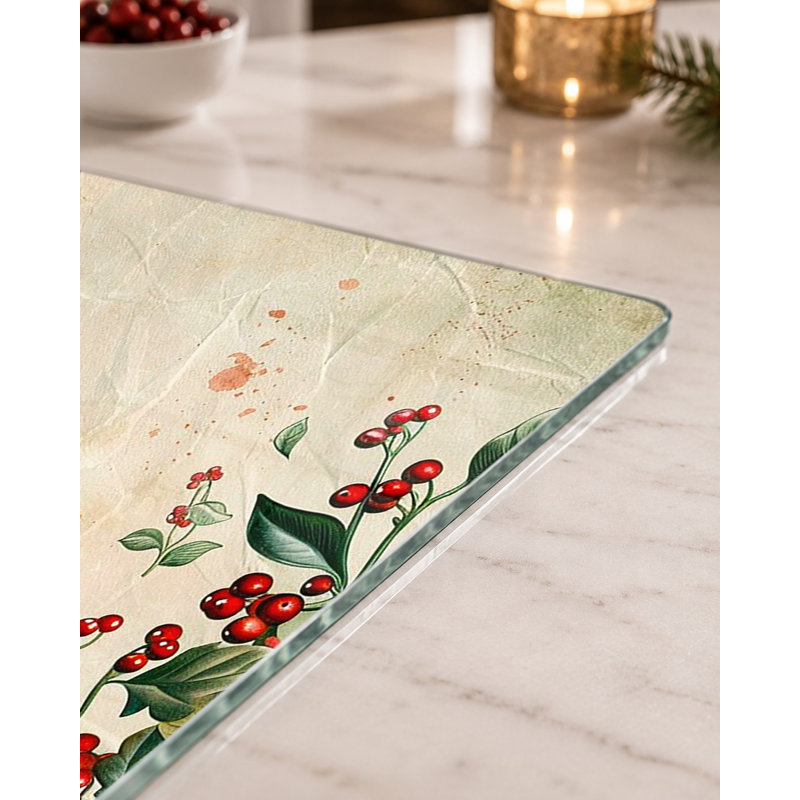 Planche à découper en verre