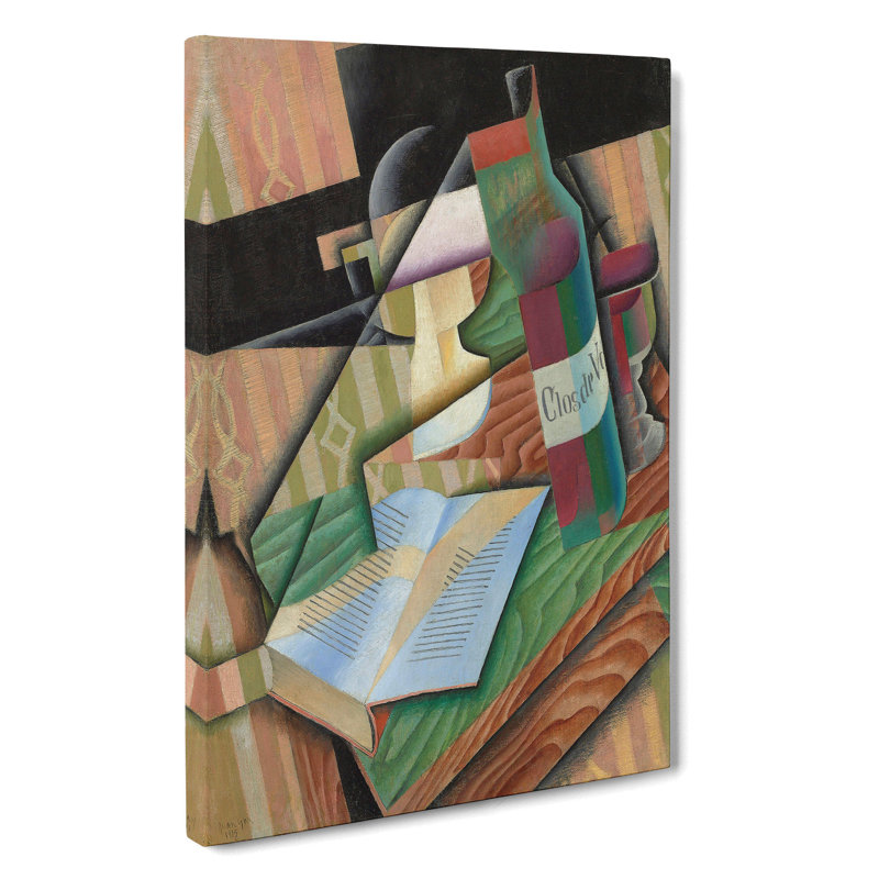 Le Livre by Juan Gris - Wrapped Canvas, 76cm H x 50cm W x 3cm D