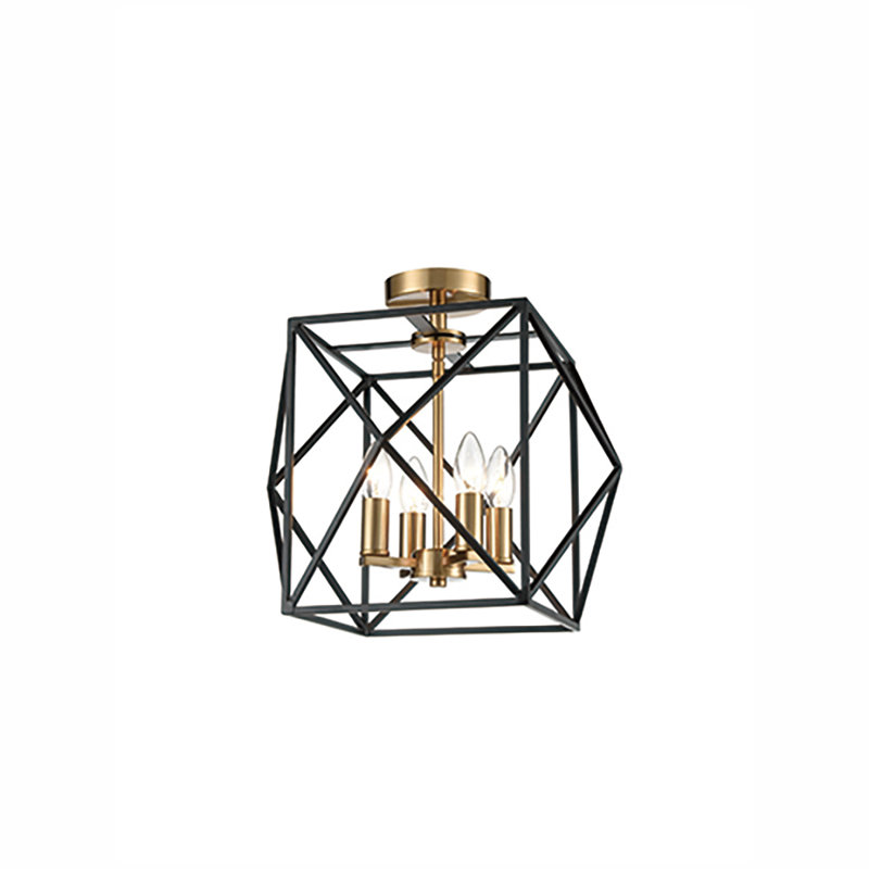 Yoplac 4 - Light Geometric Chandelier