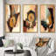 "Infinity Terra Rosa Poss Possibilit" 3 pièces sur toile-1860722324-1860722325