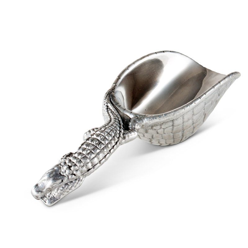 Cuillère à glace en alligator Arthur Court Designs