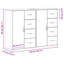 Sideboards 2 Pcs 60X31x84 Cm Engineered Wood-962267535