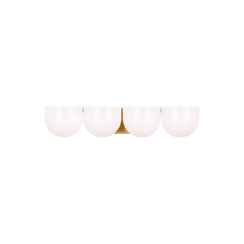 Cheverny 4 - Light Vanity Light, Brushed Brass