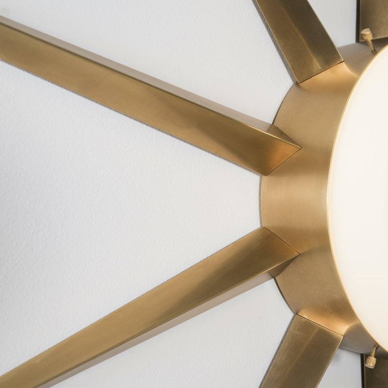 1 - Light LED Flush Mounted Sconce
