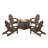 Classic Adirondack 5-Piece Conversation Set with Fire Pit Table-68603016