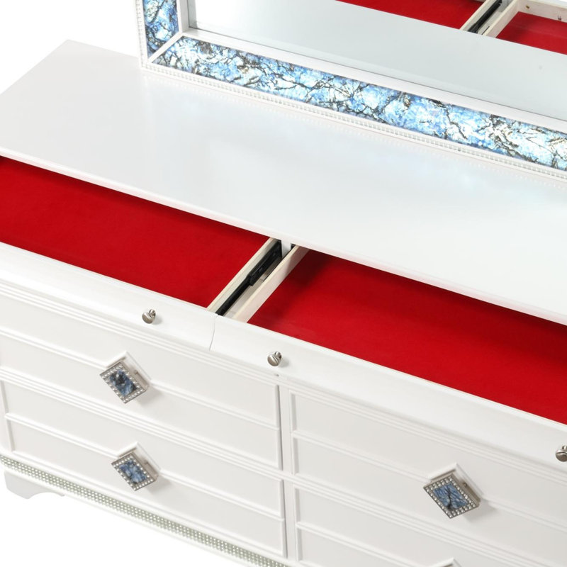 Commode 6 tiroirs Marijela
