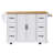 56 Inch Kitchen Island With Drop Leaf, Power Outlet, And Spacious Storage On Wheels, Perfect For Modern And Rustic Kitchens-1612922173