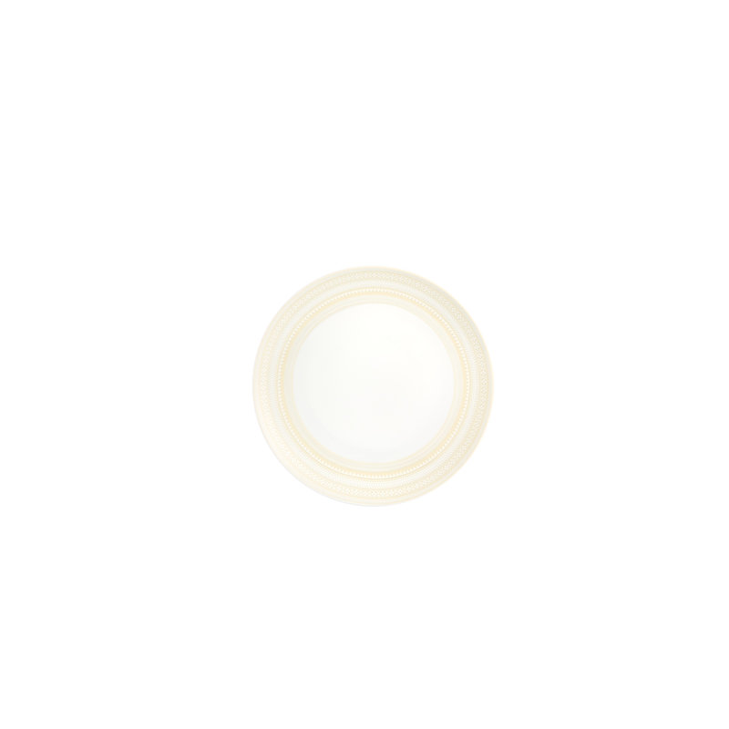 Ivory Handmade Porcelain Salad/Dessert Plate