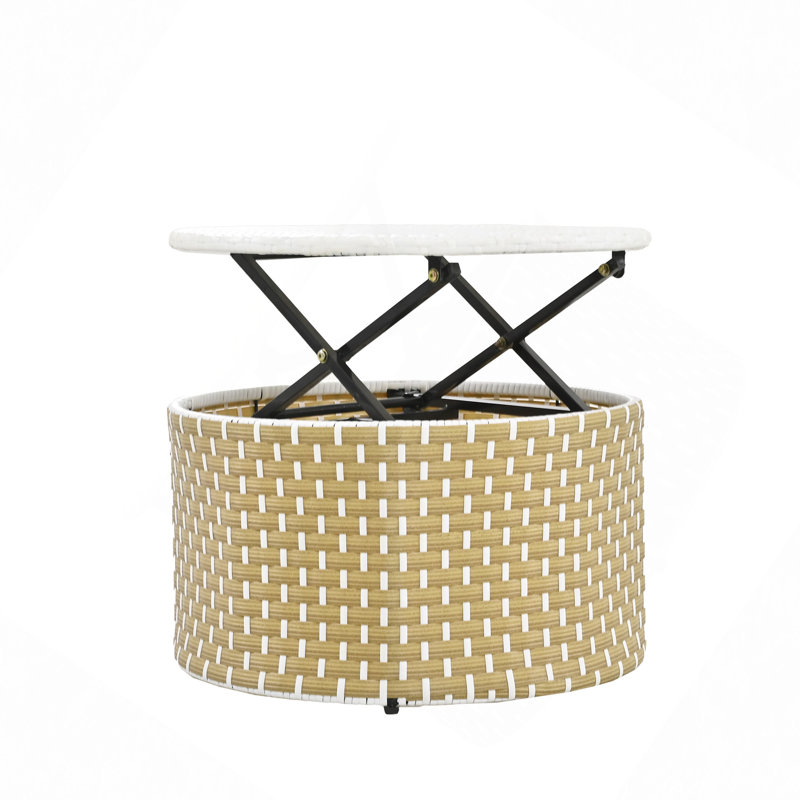 66.5'' Wide with Cushions, Natural, Beige