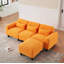 Canapé à accoudoirs arrondis 84,6 po Eibe-1341387800