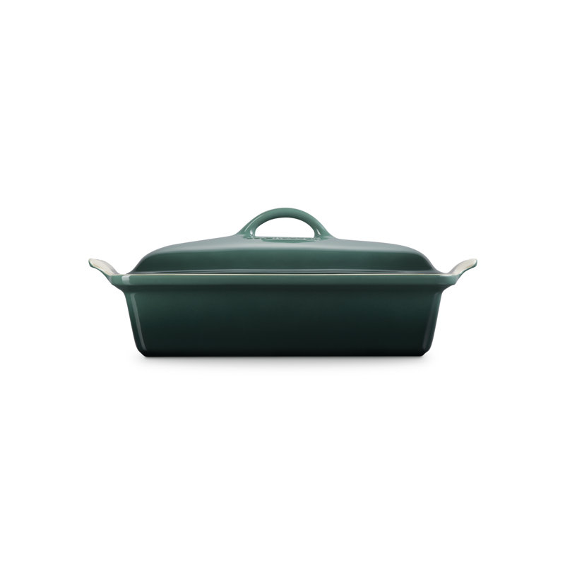 Le Creuset Heritage Stoneware 4 Qt. Rectangular Casserole with Lid, Artichaut