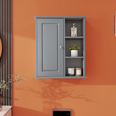 Rangement mural pour salle de bain Olevide