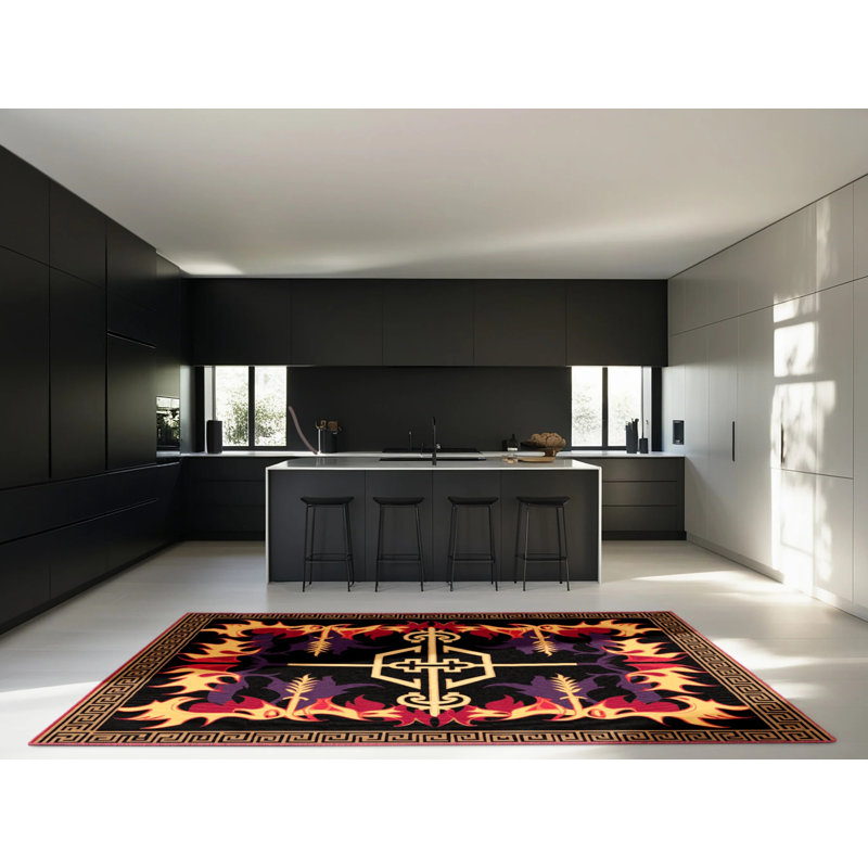 Aurum Mosaic Rug, Square 8'