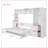 Murphy Bed Wall Bed With Closet And Drawers-352526430