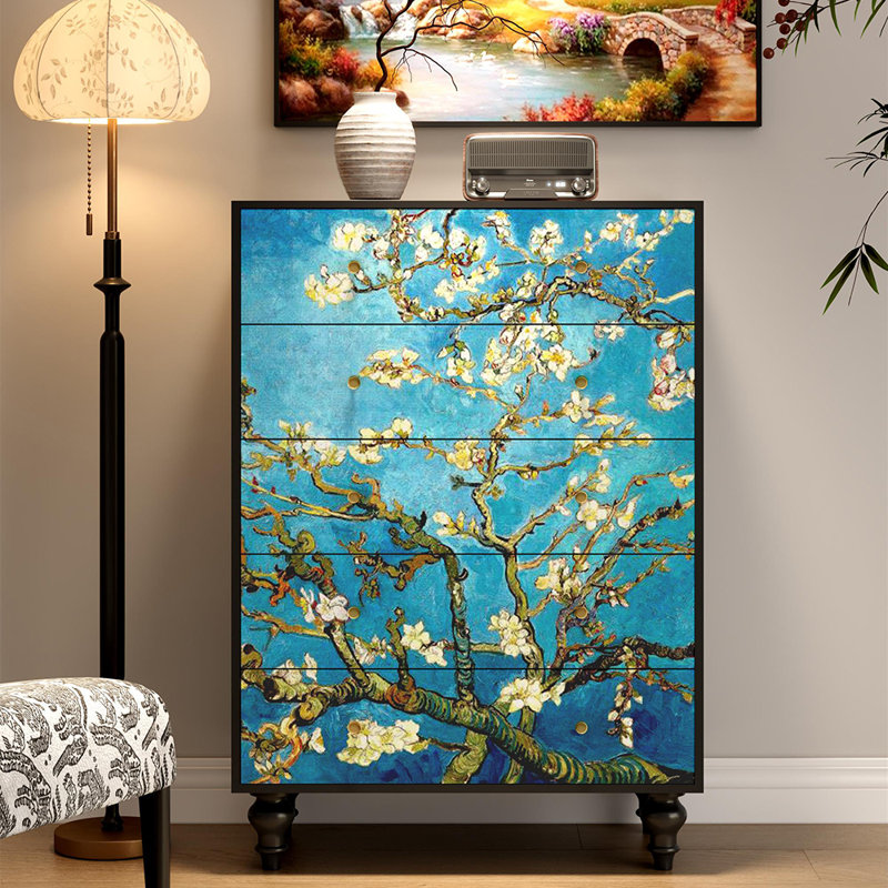 New Chinese-style five-drawer sideboard