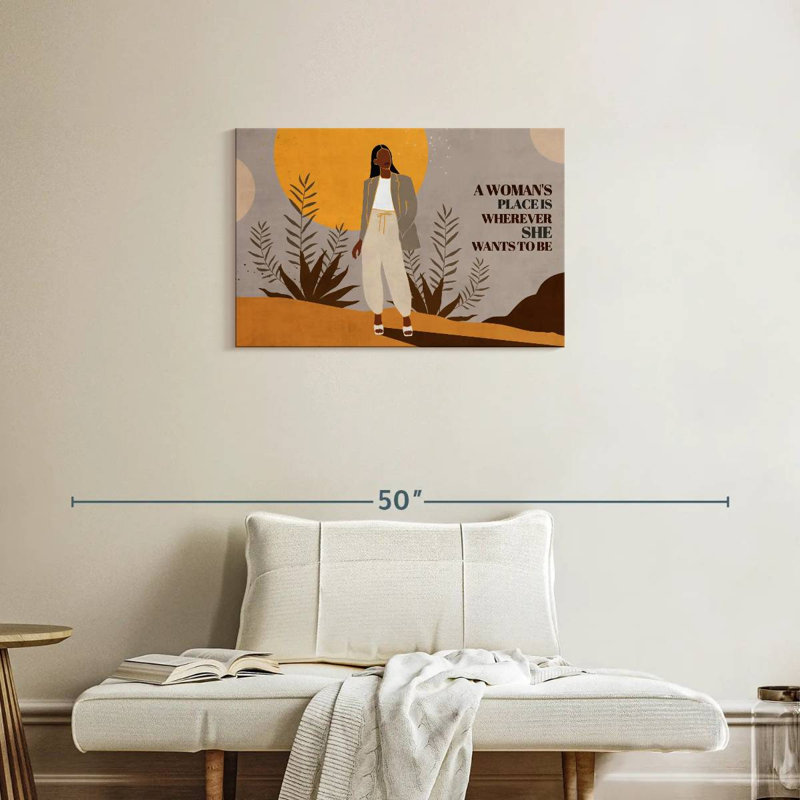 A Woman's Place I, H 20 po x l 30 po