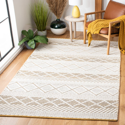Tapis marocain en laine tissé à la main Natura