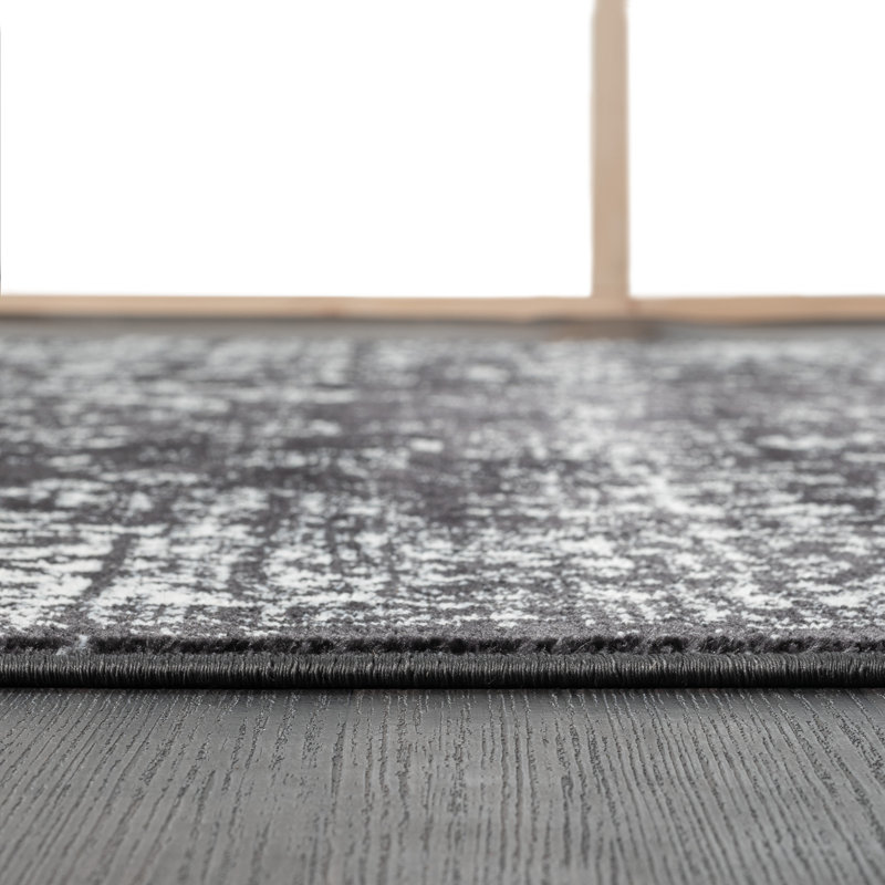 Tapis tissé persan rétro Clellie, Rectangle 8 pi x 10 pi