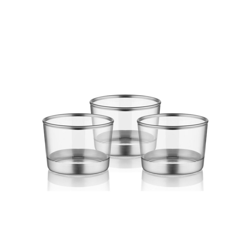 11,8 oz. Haoming Bol à céréales, Argent