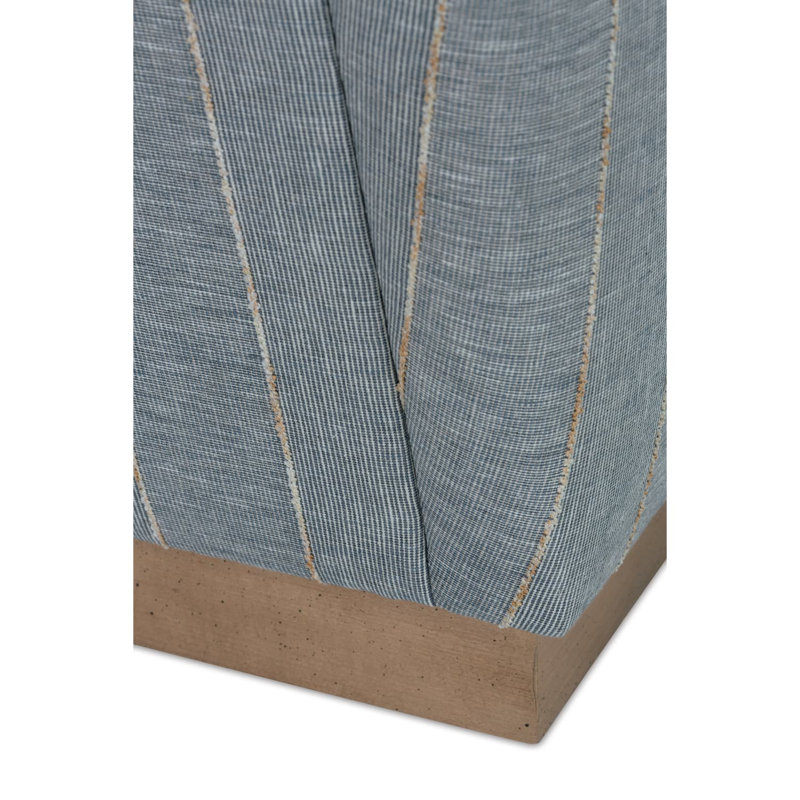 Allie Swivel Chair, Washed Oak, Federal Blue (RA251-52)