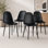 Chaise de salle à manger rembourrée Sera