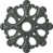 Craquelure vert athénien
