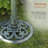 Lotus Birdbath Garden Statue, 33", Green-1100484039-1100484032