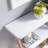 Botwinick 31.25'' W Rectangle Standing Desk, Console Table with Three Open Shelves-2033123075