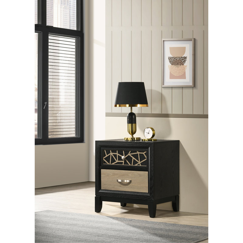 Table de chevet moderne et contemporaine en bois