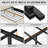 Corduroy Bed Frame with 47" Headboard, Upholstered Platfrom Bed with Vertical Stripe Wingback-114138547