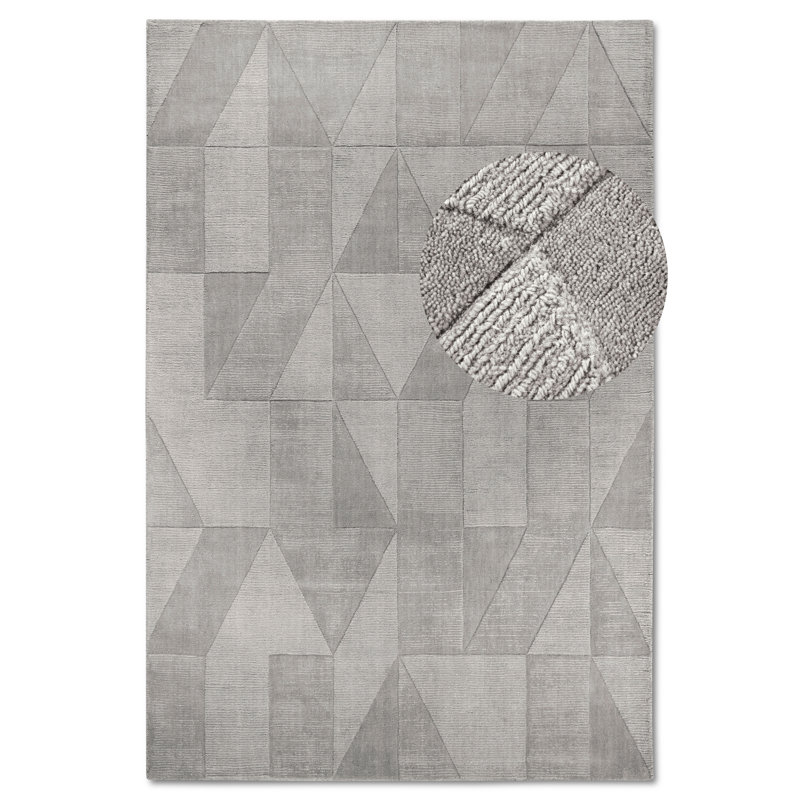 Kollektion 1906 Hand Crafted Hand Loomed Area Rug, Rectangular 160 cm x 230 cm