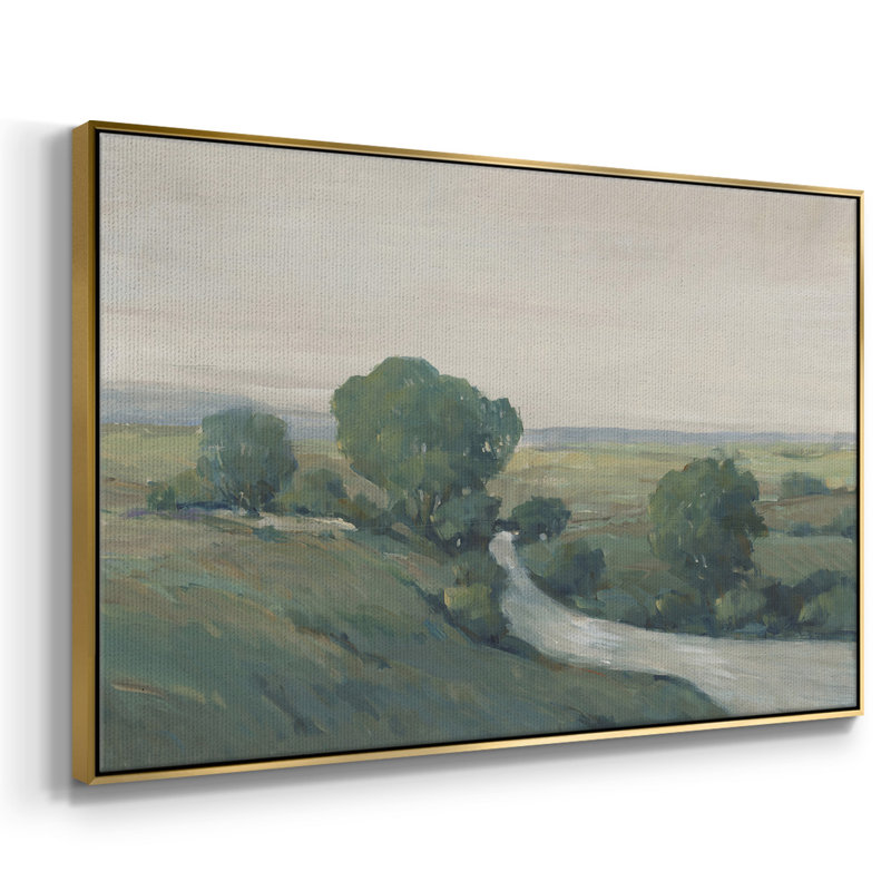 «Run Creek I», toile encadrée de qualité supérieure - prête à être accrochée, H 17 po x l 25 po x P 2 po