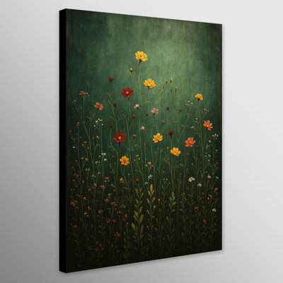Whispers of the Wildflowers Wall Art - Canvas Framed Print