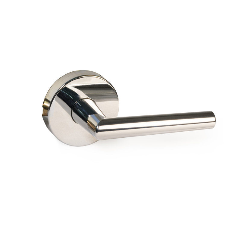 Levier de porte avec rosette Bridwell Series Series, Chrome