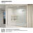 Aura 60 In. W X 56 In. H Sliding Bath Tub Door In Semi Frameless With Clear Glass in Brushed Nickel-240747574
