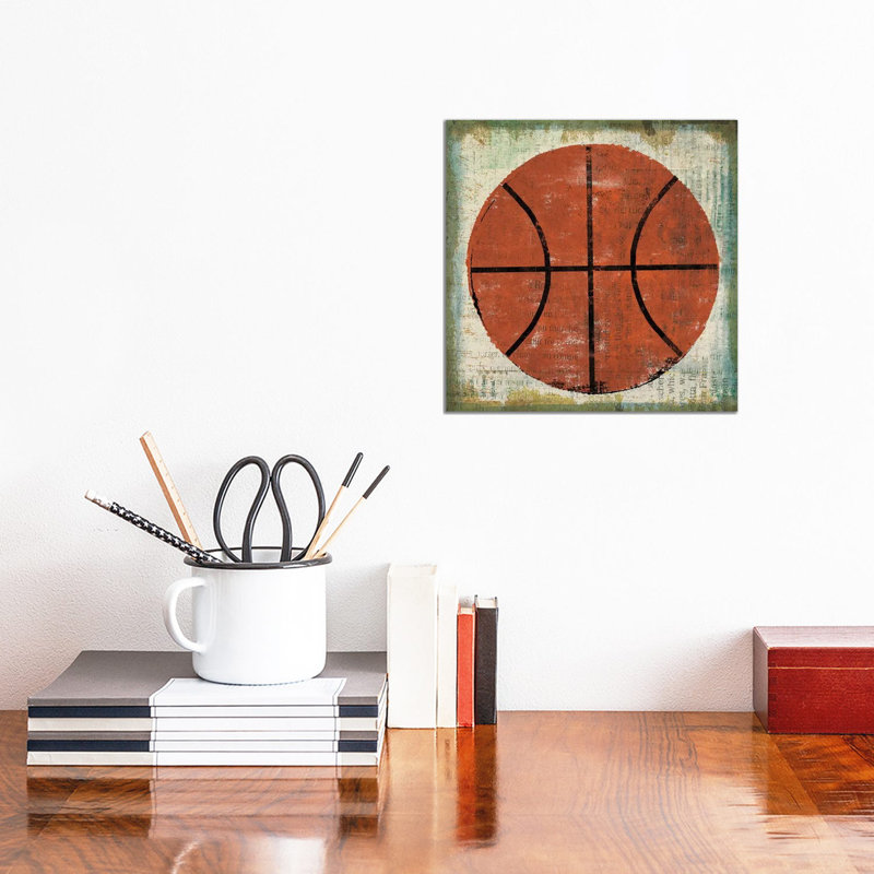 Ball Ii On Ivory by Michael Mullan - Wrapped Canvas Gallery-Wrapped Canvas Giclée, 30.48 cm H x 30.48 cm W