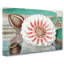Gigantic Water Lily In Full Bloom by William Sharp - Wrapped Canvas Painting-55366229