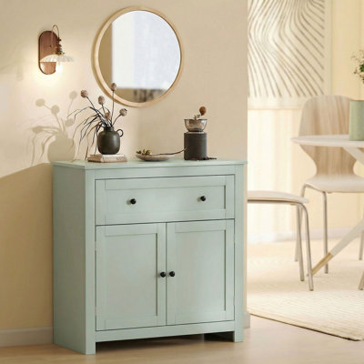 Unfinished Sideboard with Fireplace Included