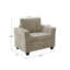 Chaise d'appoint 40,35 po (ensemble de 2)-2102097839