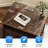Farmhouse Nightstand With 2 Spacious Drawers,End Table With Ample Storage Shelf,Bedside Cabinet With 4 Solid Wood Legs Farmhouse Nightstand With 2 Spacious Drawers,End Table With Ample Storage Shelf,Bedside Cabinet With 4 Solid Wood Legs (Set Of 2)-1005304874