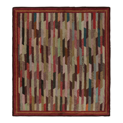 Wool Geometric Area Rug
