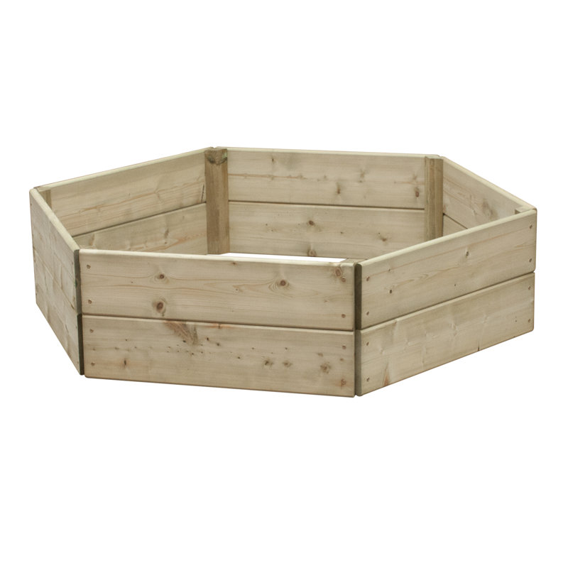 Neela Hexagonal Raised Bed - 60cm each side, Height 30cm