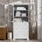 Freestanding Bathroom Storage Linen Cabinet-114236581